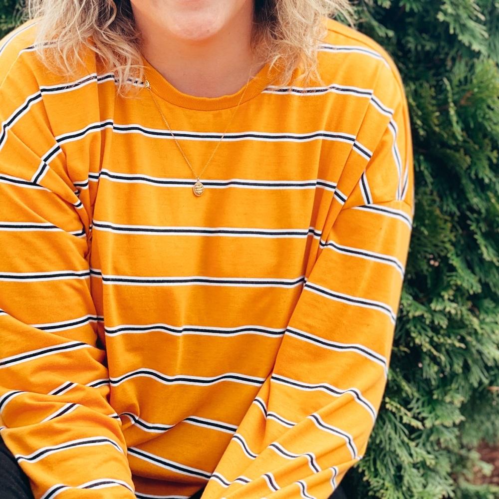 Stripe 90s inspired Long sleeve